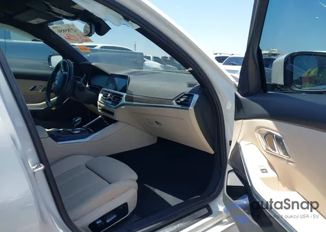 2019 BMW 330I из США, поврежденный, VIN WBA5R1C53KFH08574